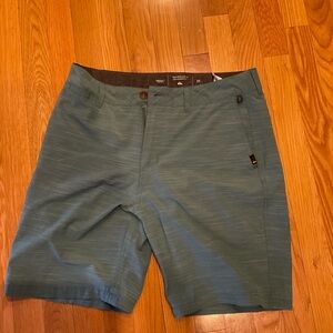Quiksilver Men's Hybrid Shorts in Teal